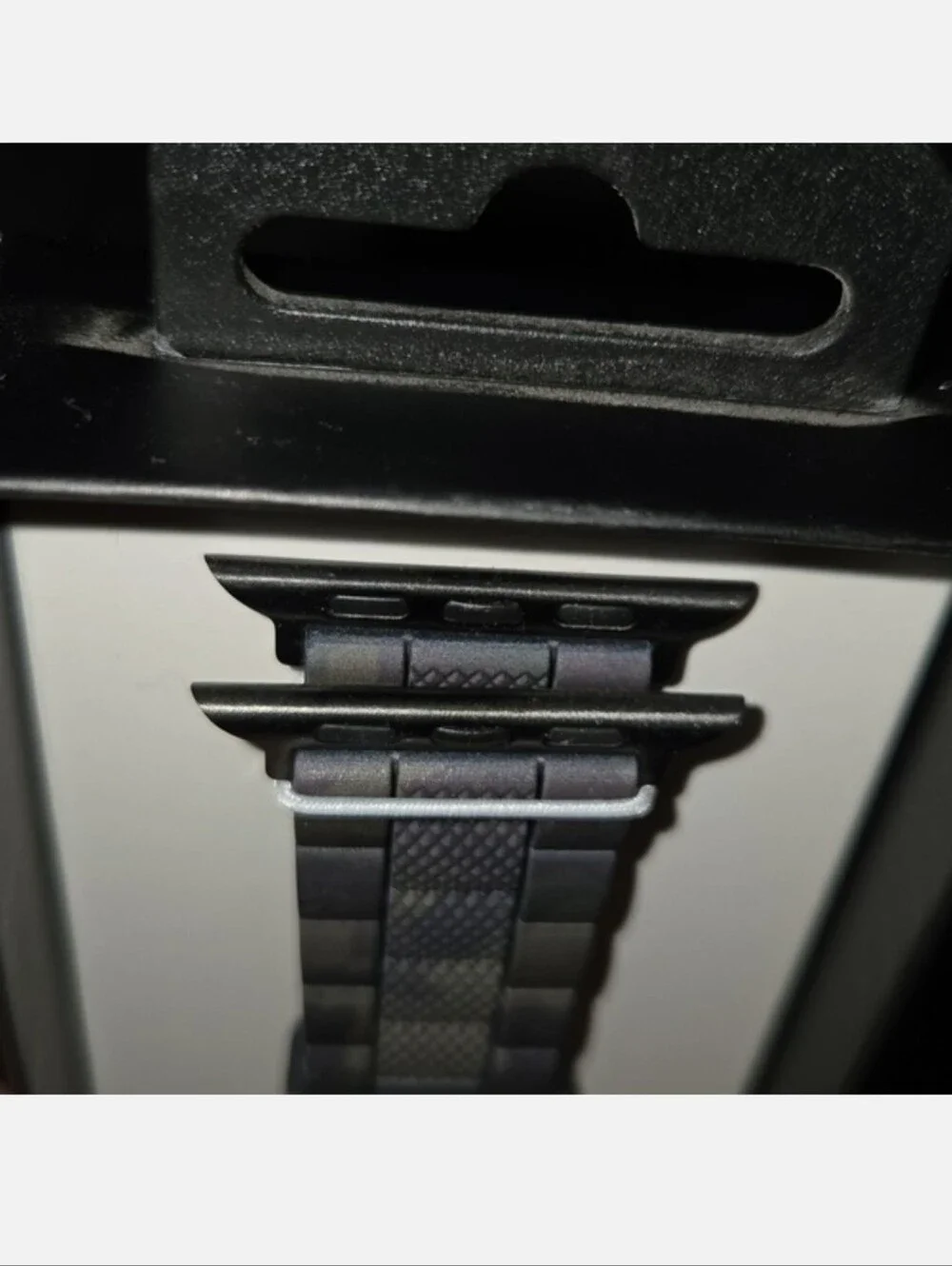 Apple Watch Compatible Camouflage Silicone Watch Band - For 42mm/44mm